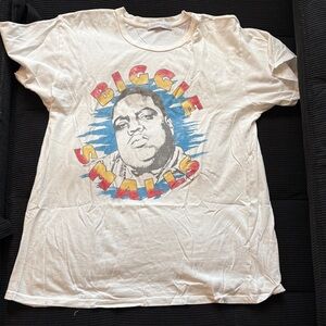 Daydreamer White Biggie Smalls Graphic Tee